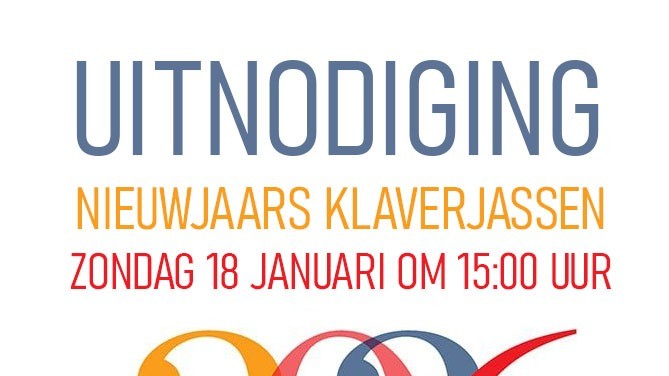 Nieuwjaarstoernooi Klaverjasvereniging Marken – 18 januari